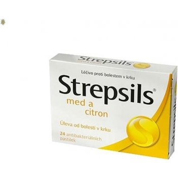 STREPSILS MED A CITRON ORM 0,6MG/1,2MG PAS 24