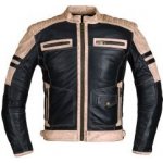 W-TEC Esbiker černá s béžovými pruhy | Zboží Auto