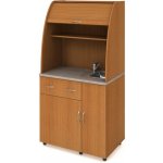 OFFICE PRO HOBIS kuchyň s dřezem, baterií a lednicí, pravá - KU 2 3 P – Zboží Dáma OFFICE PRO HOBIS kuchyň s dřezem, baterií a lednicí, pravá - KU 2 3 P – Zboží Dáma