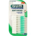 GUM Soft-Picks masážní mezizubní kartáčky s fluoridy velikost Regular ISO 1 80 ks – Zbozi.Blesk.cz