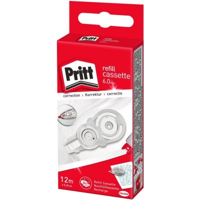 HENKEL Náplň do korekčního rolleru Pritt Refill 6 mm x 12 m – Zbozi.Blesk.cz