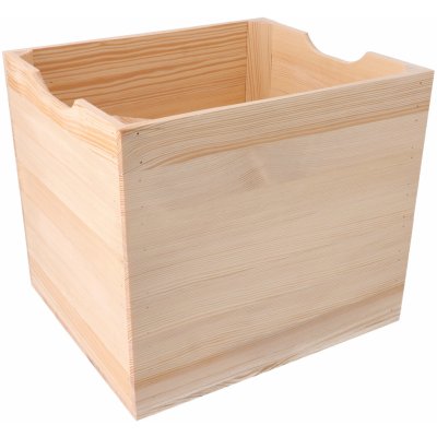 ČistéDřevo Dřevěný box 33x38x33 cm – Zboží Mobilmania