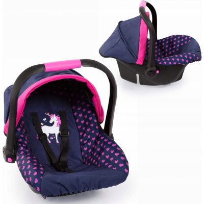 Bayer Design Autosedačka Deluxe se sluneční clonou modrá/růžová – Sleviste.cz