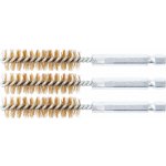 Kartáče mosazné, sada 3 ks, 13 mm, 6.3 mm (1/4") Drive, 3 pcs. - BGS 3078-13-M – Hledejceny.cz