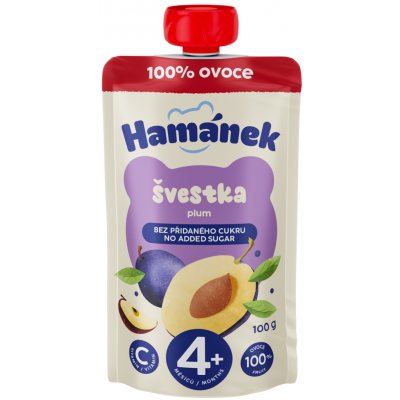 Hamánek kapsička Švestka a jablko 100 g – Zboží Dáma