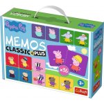 Trefl Pexeso Memos Classic & Plus Prasátko Peppa