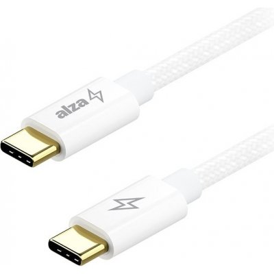AlzaPower APW-CBTC2001CW CompactCore USB-C to USB-C 2.0, 100W, 1m, bílý – Zboží Živě