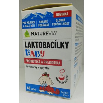 Swiss NatureVia Laktobacily baby 60 sáčků