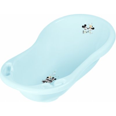 KEEEPER Dětská vanička 84cm Mickey se zátkou Modrá – Sleviste.cz