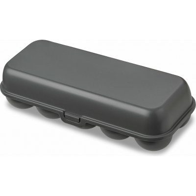 Úložná nádoba na vejce Eggs To Go Organic Nature šedá – Zboží Dáma