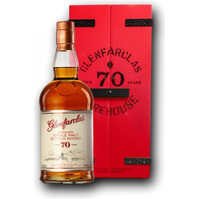 Glenfarclas 70y 42,9% 0,7 l (kazeta) – Hledejceny.cz