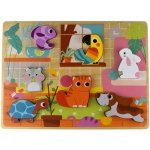 Tooky Toy Puzzle Zvířátka – Zboží Mobilmania