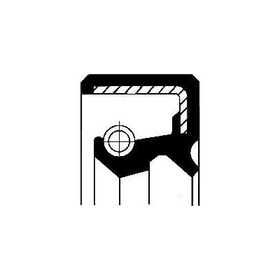 Těsnicí kroužek klikového hřídele CORTECO 19027898 – Zboží Mobilmania