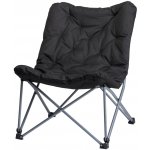 Redcliffs Outdoor Kempingová židle s polštářem ADVE, 83 x 74 x 91 cm, černá černá – Hledejceny.cz