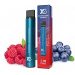 X4 Bar Zero Blueberry Sour Raspberry 0 mg 600 potáhnutí – Zboží Dáma