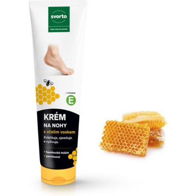 Svorto Krém na nohy se včelím voskem 100 ml