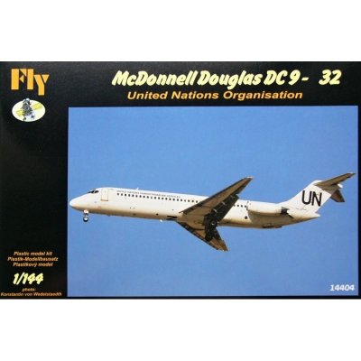 Fly McDonnell Douglas Dc-9-32 United Nations 14404 1:144