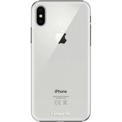 Pouzdro iSaprio 4Pure mléčné bez potisku Apple iPhone X – Zboží Mobilmania