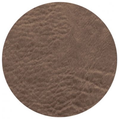 ASA Selection Podtácky imitace kůže 4 ks průměr 10cm VEGAN LEATHER hnědé – Zboží Dáma