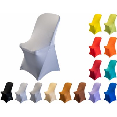 TENTino Elastický potah na skládací židli PTH01 Barva ubrusu: BÍLÁ – Zboží Mobilmania