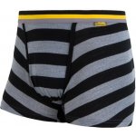 Sensor MERINO WOOL ACTIVE trenky černé pruhy – Zboží Dáma