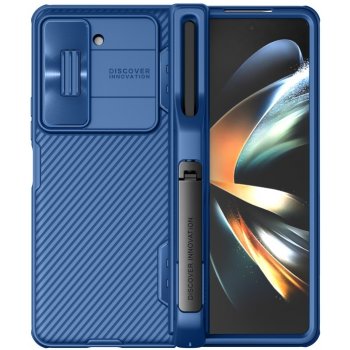 Pouzdro NILLKIN 63296 NILLKIN CAMSHIELD PRO s pouzdrem pro S Pen Samsung Galaxy Z Fold 5 5G modré