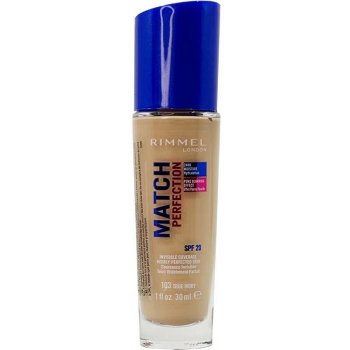 Rimmel London Match Perfection make-up SPF18 103 True Ivory 30 ml