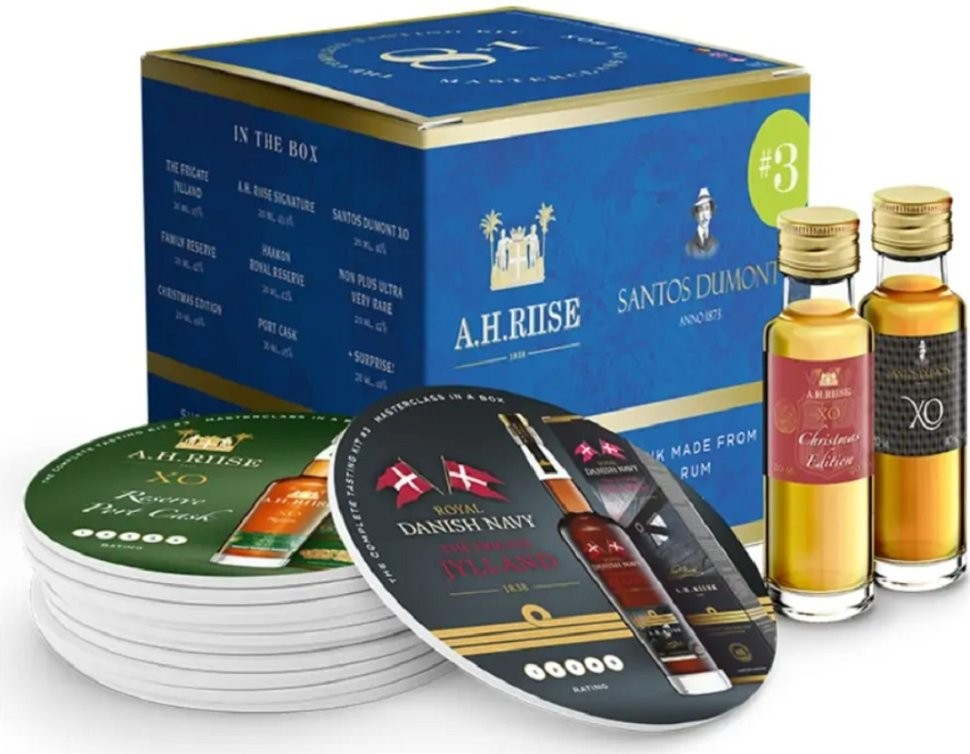 A.H.Riise Tasting Kit 2023 No.3 Valdemar 42,2% 9 x 0,02 l (karton)