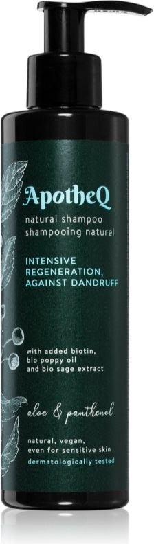 Soaphoria ApotheQ Aloe & Panthenol regenerační šampon proti lupům 250 ml