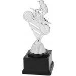 Soška sportovní pohár MOTOKROS NT/P437 Soška STŘÍBRO výška 17,5 cm – Hledejceny.cz