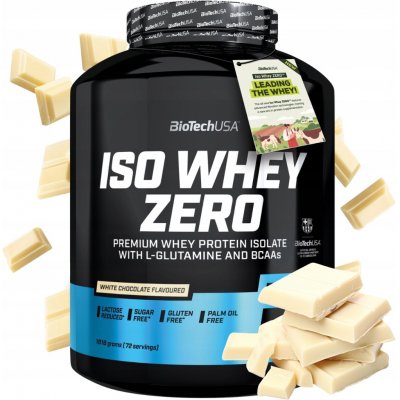 BioTech USA Iso Whey Zero 1816 g – Hledejceny.cz