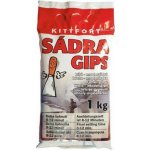 Kittfort modelářská sádra Gips bílá 1 kg – Zboží Mobilmania