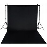 Vinylové fotografické pozadí černé matné 275 x 160 cm – Zboží Živě