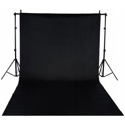 Vinylové fotografické pozadí černé matné 275 x 160 cm – Zboží Živě