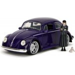 Jada Wednesday auto 1972 VW Beetle a figurka Wednesday 1:24 – Zboží Dáma