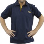 SPORTEX Classic Polokošile s logem tmavě modrá – Zboží Dáma