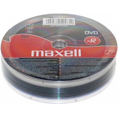 Maxell DVD-R 4,7GB 16x, 10ks (275730)