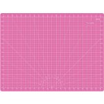 STRIMA Řezací podložka na látky, patchwork TEXI PINK M, samosvorná, růžová, 60x45cm, vel. M, tloušťka 3mm – Zboží Dáma