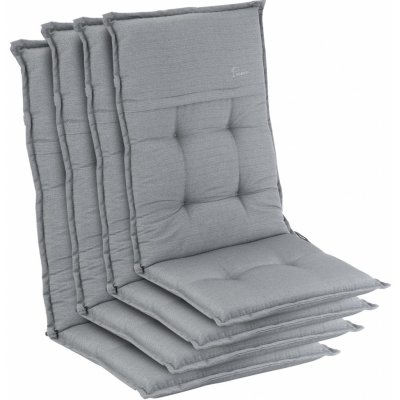 Blumfeldt Coburg, polstr, čalounění na židli, vysoké opěradlo, zahradní židle, polyester, 53 x 117 x 9 cm, 4 x čalounění (CPT10_New_30)