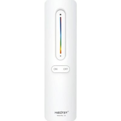 DÁLKOVÝ OVLADAČ C4 BÍLÝ RGB+CCT 1 Zóna 2.4G RF MiLight pro LED Miboxer – Hledejceny.cz