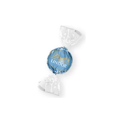 LINDT LINDOR Mléčná čokoláda s bílou náplní 12,5 g – Zboží Dáma