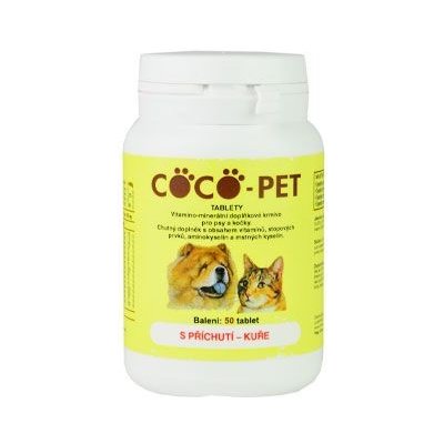 Nutri-BIOMED HELLAS Ltd. Coco Pet kuře 50tbl – Sleviste.cz