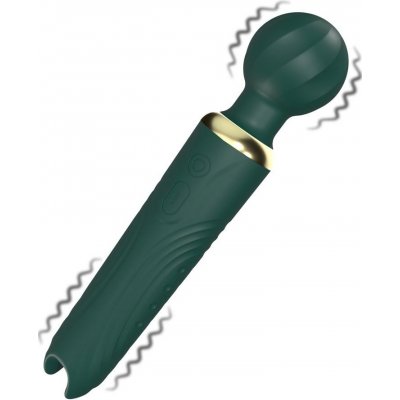 BASIC X Elisa oboustranná masážní hlavice zelená – Zboží Dáma