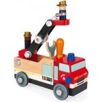 Janod BRICOKIDS Hasičské auto – Zboží Mobilmania