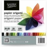 Papír na origami 20 x 20 cm mix barev 100 ks mix variant či barev – Zboží Dáma