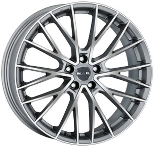 MAK Speciale 9,5x19 5x112 ET20 graphite mirror