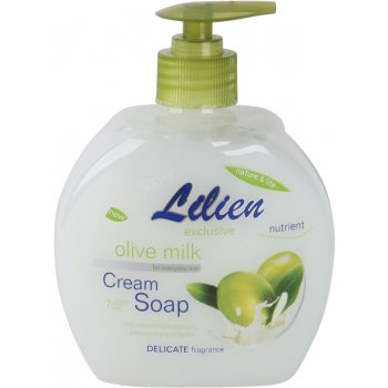 Lilien Olive Milk tekuté mýdlo dávkovač 500 ml