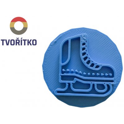 TVOŘÍTKO Hokejové brusle Rozměr: 6 cm, + Vykrajovátko: Ne – Hledejceny.cz