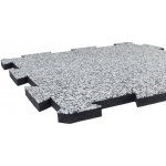 TRUESTEEL Sportovní gumová podlaha do fitness PROFI CF 520x520x20 mm černo-šedo-bílá 1 ks – Zboží Dáma TRUESTEEL Sportovní gumová podlaha do fitness PROFI CF 520x520x20 mm černo-šedo-bílá 1 ks – Zboží Dáma