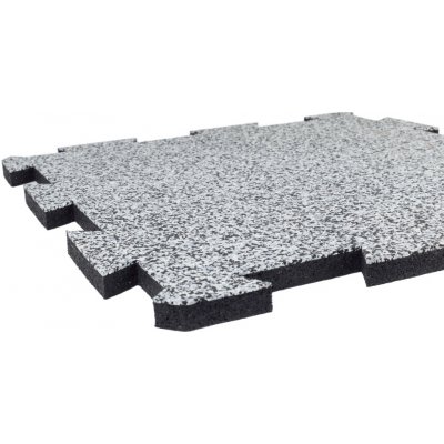 TRUESTEEL Sportovní gumová podlaha do fitness PROFI CF 520x520x20 mm černo-šedo-bílá 1 ks – Zboží Dáma TRUESTEEL Sportovní gumová podlaha do fitness PROFI CF 520x520x20 mm černo-šedo-bílá 1 ks – Zboží Dáma